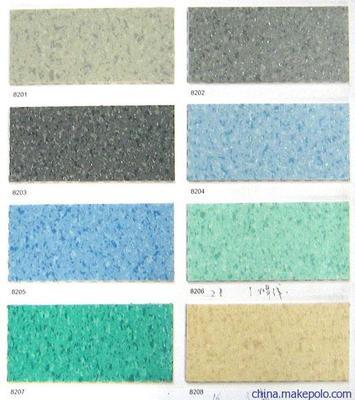 【供應華塑康乃馨系列超強耐磨密實底商用卷材地板】價格,廠家,圖片,塑膠地板、EVA地板,廣州市華塑建材-